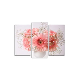 Wallity 3KBPAT-44 Lienzo Decorativo de 3 Piezas Multicolor